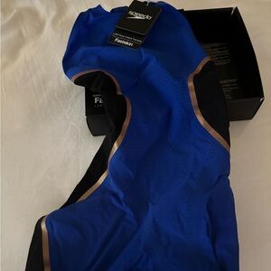 Speedo LZR Pure Intent open back tech suit. New with tags blue flame size 23